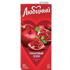 Нектар ЛЮБИМЫЙ яблоко, гранат, черная рябина, 0.95л в магазинах Авоська