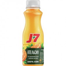 Сок J7 апельсиновый с мякотью, пэт, 0.3л в магазинах Авоська