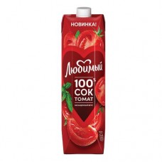 Сок ЛЮБИМЫЙ томат, с сахаром и солью, 0.97л в магазинах Авоська