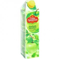 Сок САДЫ ПРИДОНЬЯ яблочный из зеленых яблок, 1л в магазинах Авоська