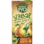 Узвар ВЕЛИКАЯ РУСЬ груша дичка, 1л