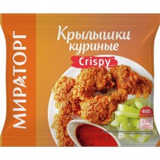 Крылышки куриные МИРАТОРГ Криспи, 400г в магазинах Авоська