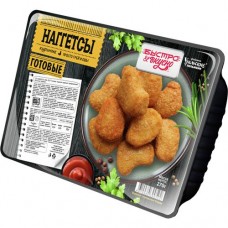 Наггетсы куриные БЫСТРО ВКУСНО готовые, 270г в магазинах Авоська