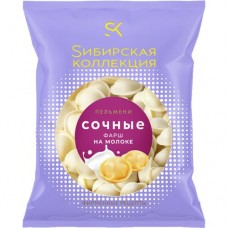 Пельмени СИБИРСКАЯ КОЛЛЕКЦИЯ сочные, с фаршем на молоке, 430г в магазинах Авоська