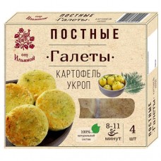 Постные Галеты ОТ ИЛЬИНОЙ Картофель укроп, 300г в магазинах Авоська