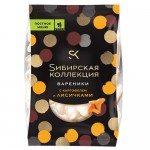 Вареники СИБИРСКАЯ КОЛЛЕКЦИЯ с картофелем и лисичками, 500г
