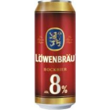 Пиво крепкое Lowenbrau Bockbier, 8%, ж/б, 0,45 л в магазинах Дикси