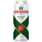 Пиво светлое Хамовники Венское, 4,5%, 0,45 л