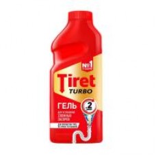 Гель Tiret Turbo для удаления засоров, 500 мл в магазинах Дикси