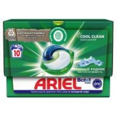 Капсулы для стирки Ariel Горный родник, 10х19,5 г в магазинах Дикси