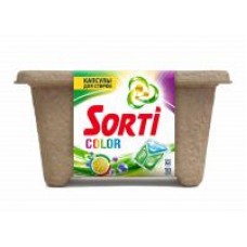 Капсулы для стирки Sorti Color, 10 шт, 130 г в магазинах Дикси