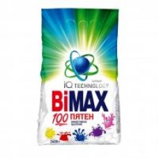 Порошок для стирки BiMax 100 пятен, автомат, 2,4 кг в магазинах Дикси