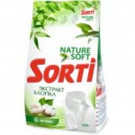 Порошок для стирки Sorti Экстракт хлопка, автомат, 2,4 кг