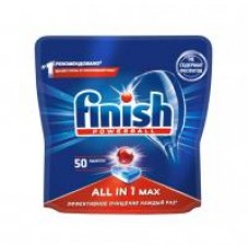 Средство для посудомоечных машин Finish All in One Защита стекла, 50 шт в магазинах Дикси