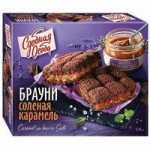 Пирог брауни Черемушки Соленая карамель, 380 г