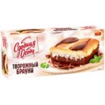 Пирог Черемушки Сдобная особа Творожный брауни, 400 г