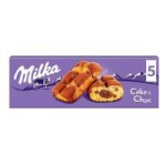 Пирожное Milka бисквитное с шоколадной начинкой и кусочками молочного шоколада, 175 г
