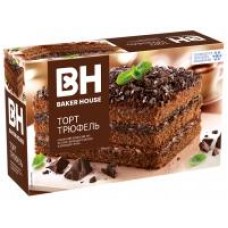Торт бисквитный Baker House Трюфель, 350 г в магазинах Дикси