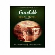 Чай черный Greenfield English Edition байховый, 100х2 г в магазинах Дикси