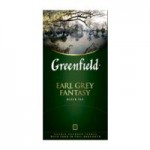 Чай Greenfield Earl Grey Fantasy черный с бергамотом в пакетиках, 25 шт