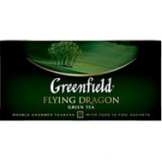 Чай Greenfield Flying Dragon зеленый в пакетиках, 25 шт в магазинах Дикси