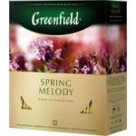 Чай Greenfield Spring Melody с ароматом фруктов и душистых трав, в пакетиках, 100x1,5 г