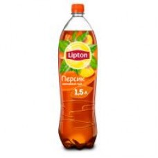 Холодный чай Lipton черный негазированный со вкусом персика, 1,5 л в магазинах Дикси