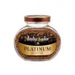Кофе растворимый Ambassador Platinum, стеклянная банка, 190 г Кофе растворимый Ambassador Platinum, стеклянная банка, 190 г