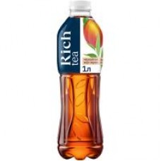 Чёрный чай Rich tea со вкусом Персика, 1 л в магазинах Дикси