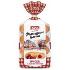 Бриошь Смак Французские улочки с вишнёвой начинкой, 160 г в магазинах Дикси Бриошь Смак Французские улочки с вишнёвой начинкой, 160 г в магазинах Дикси
