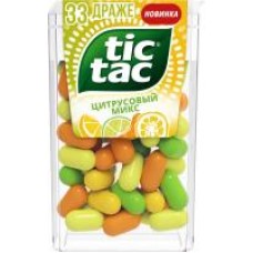Драже Tic Tac Цитрусовый микс, 16 г в магазинах Дикси