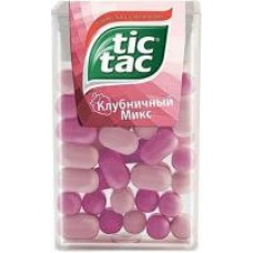 Драже TicTac Клубничный Микс, 16 г в магазинах Дикси
