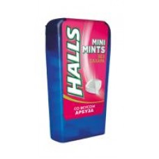 Конфеты Halls Mini Mints со вкусом арбуза без сахара, 12,5 г в магазинах Дикси
