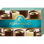 Конфеты Комильфо шоколадные Фисташка, 116 г