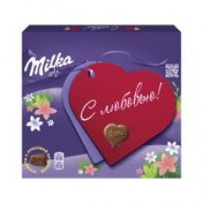 Конфеты Milka с ореховой начинкой, 110 г в магазинах Дикси
