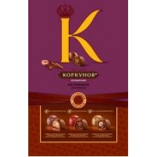 Конфеты шоколадные А.Коркунов из темного шоколада, 165 г в магазинах Дикси