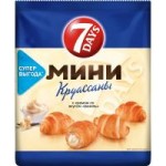 Круассаны 7 Days мини с кремом ваниль, 300 г