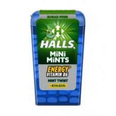 Леденцы Halls Mini Mints Мята и ментол, без сахара, 12,5 г в магазинах Дикси