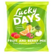 Мармелад Lucky Days Яблоко, груша, апельсин, малина, 300 г в магазинах Дикси