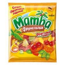 Мармелад Mamba Фрумеладки Фруктовый микс жевательный, 72 г в магазинах Дикси