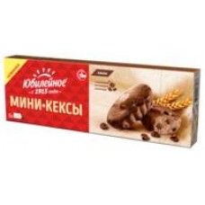 Мини-кексы Юбилейное с какао и кусочками шоколада, 140 г в магазинах Дикси