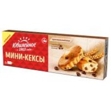 Мини-кексы Юбилейное с кусочками шоколада, 140 г в магазинах Дикси