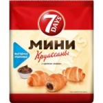 Мини-круассаны 7 Days с кремом какао, 105 г