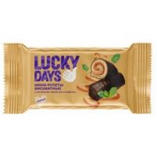 Мини-рулеты Lucky Days с вареной сгущенкой, 175 г в магазинах Дикси