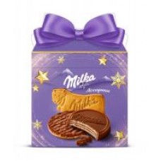 Набор печенья Milka с бантом, 142 г в магазинах Дикси