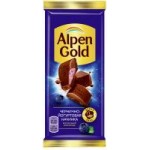 Шоколад Alpen Gold молочный с начинкой черника с йогуртом, 90 г Шоколад Alpen Gold молочный с начинкой черника с йогуртом, 90 г