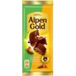 Шоколад Alpen Gold молочный с соленым миндалем и карамелью, 90 г Шоколад Alpen Gold молочный с соленым миндалем и карамелью, 90 г