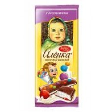 Шоколад Алёнка начинка с веселинками, 90 г в магазинах Дикси