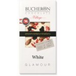 Шоколад Bucheron белый с миндалем, клюквой и клубникой, 100 г Шоколад Bucheron белый с миндалем, клюквой и клубникой, 100 г