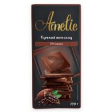 Шоколад горький Amelie 75% какао, 100 г в магазинах Дикси